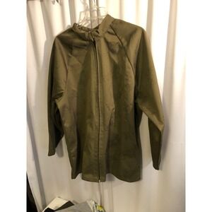 Scent-Lok Hunting‎ Jacket Mens Large Olive Green Excellent Odor Eliminating USA
